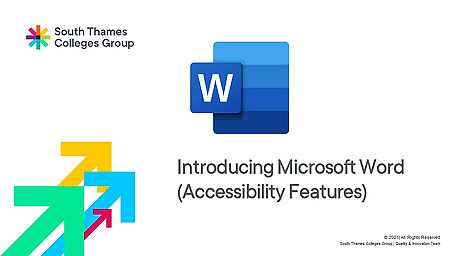 Which App - Microsoft Word (Accessibility)